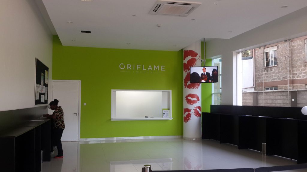 Oriflame Fitout located in Westlands