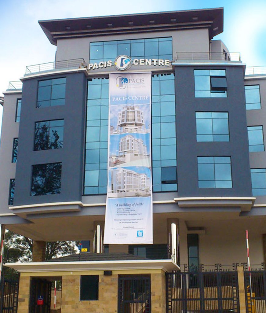 Pacis Centre located in westlands